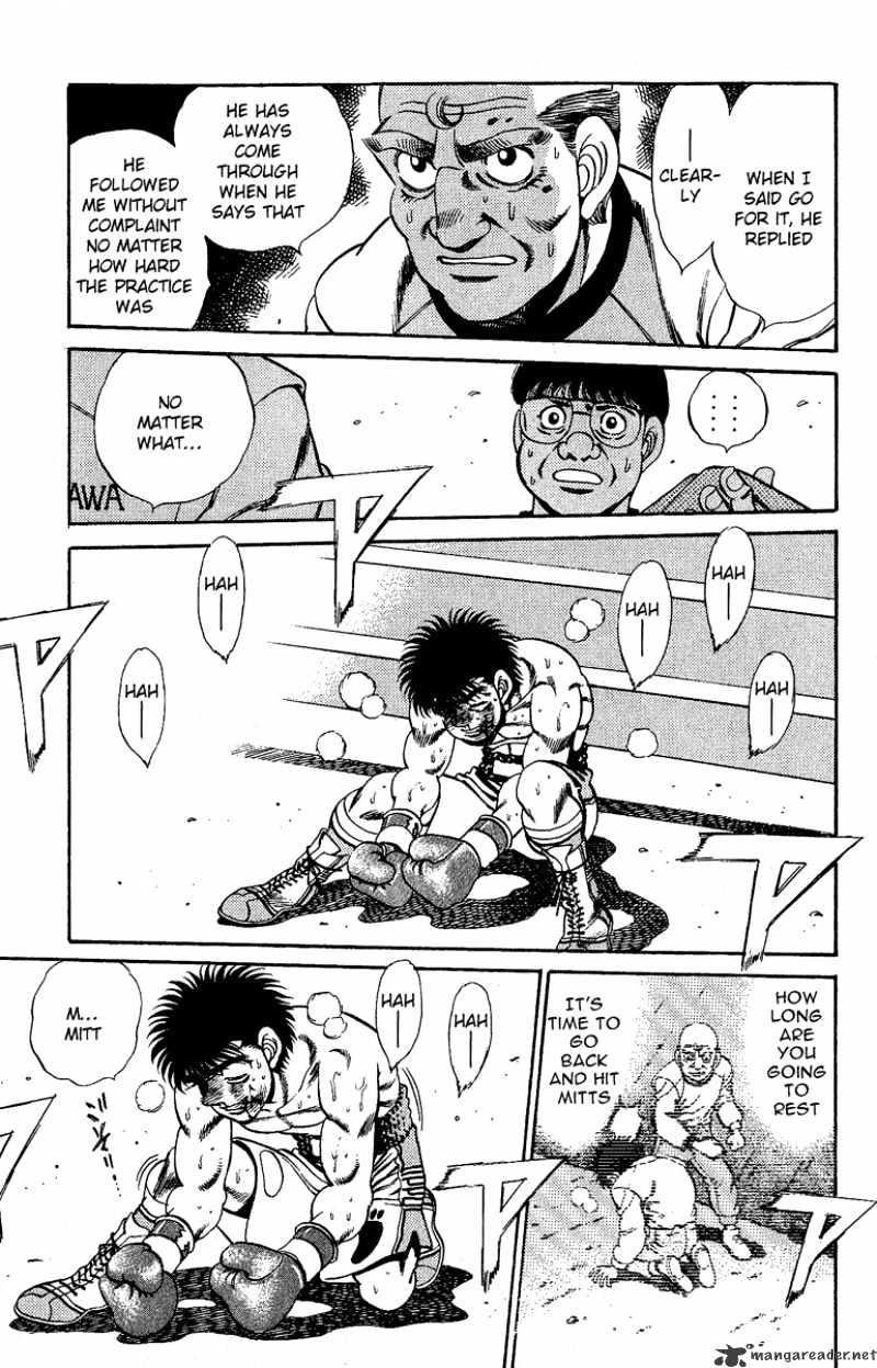 Hajime no Ippo: Fighting Spirit, Chapter 164 image 11